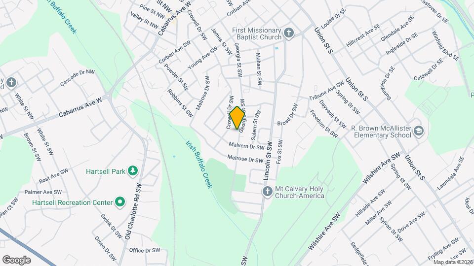 266 Georgia St SW Mapa y Detalles de la Ubicación