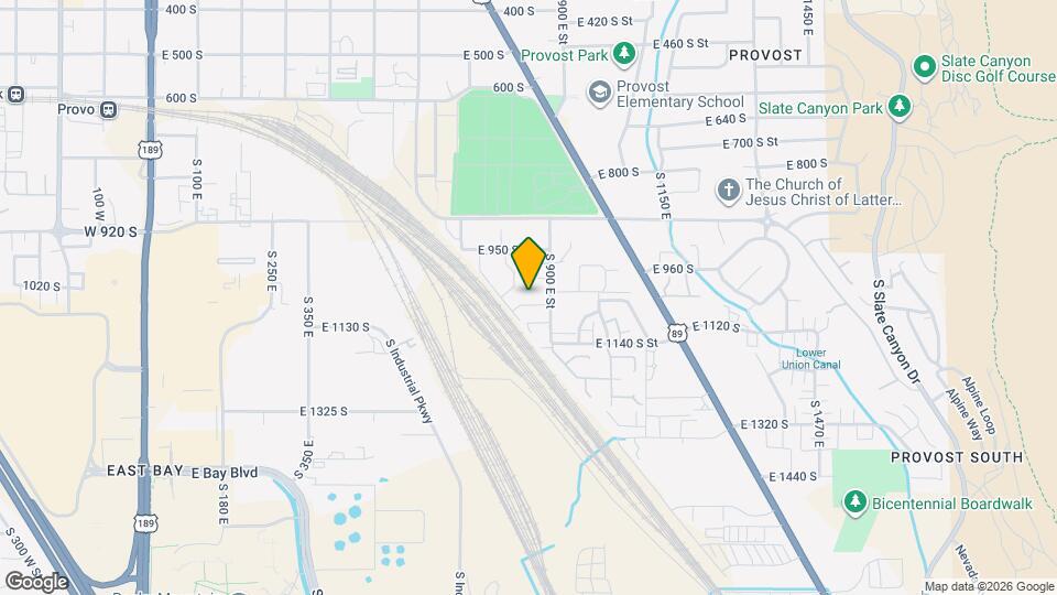 853 E 1090 S, Unit Room 1 - Covered Parking Map and Location Details
