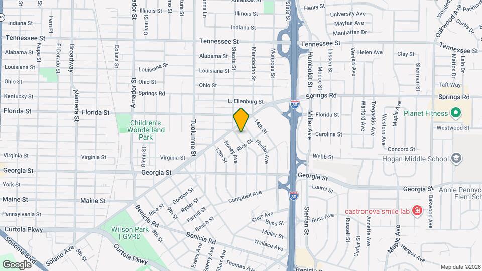 316 Mayo Ave Map and Location Details