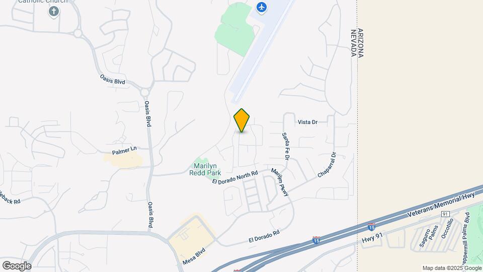 925 Mesquite Springs Dr Map and Location Details