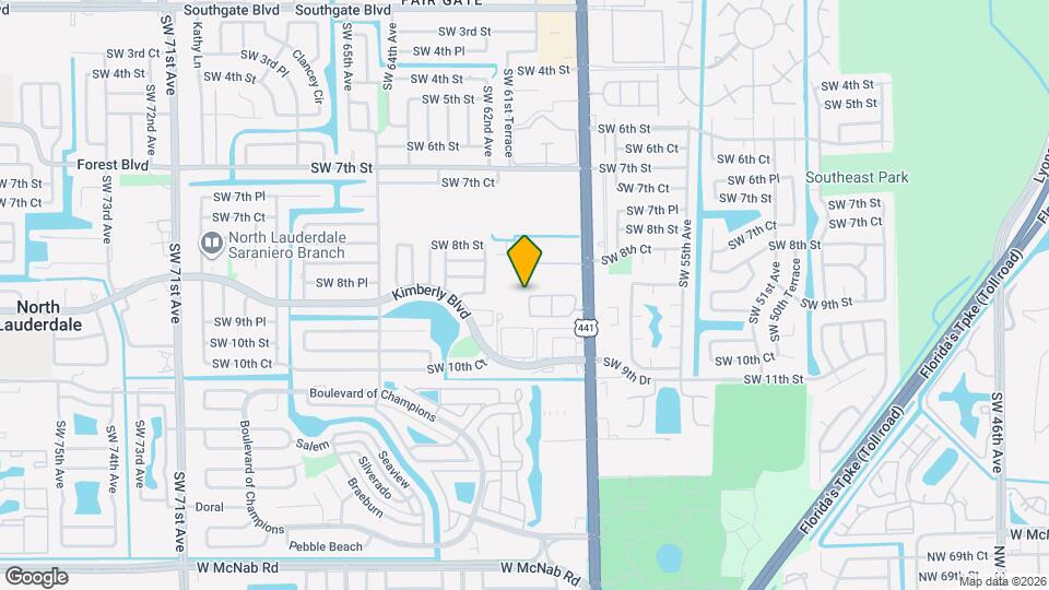 603 W Santa Catalina Cir Map and Location Details
