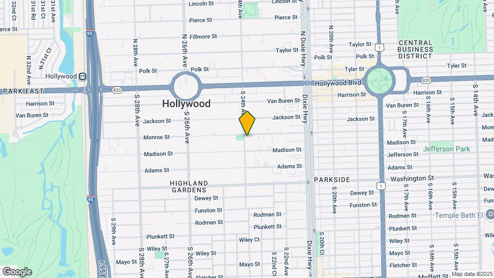 2338 Monroe St Map and Location Details