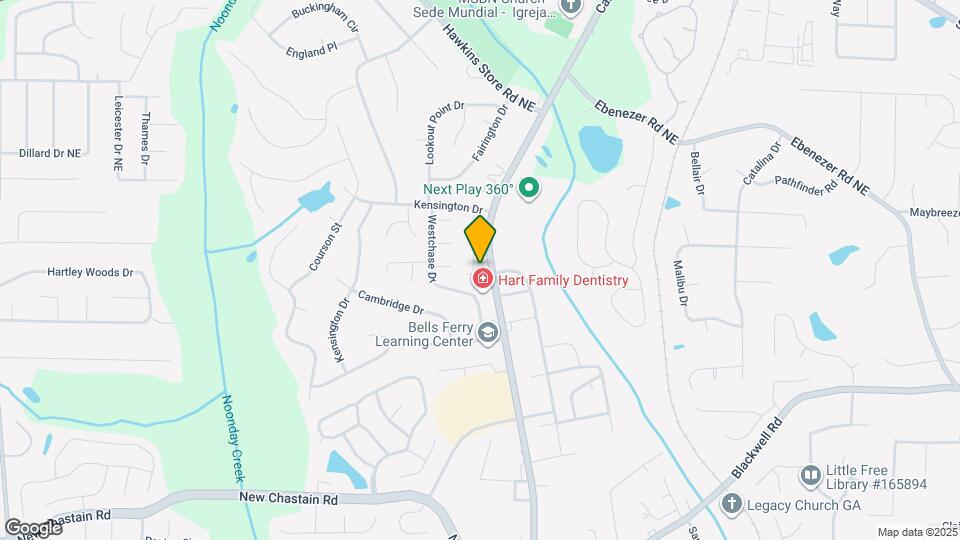 3834 Clarington Dr Map and Location Details