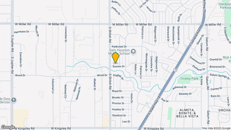 2413 Sussex Dr Map and Location Details