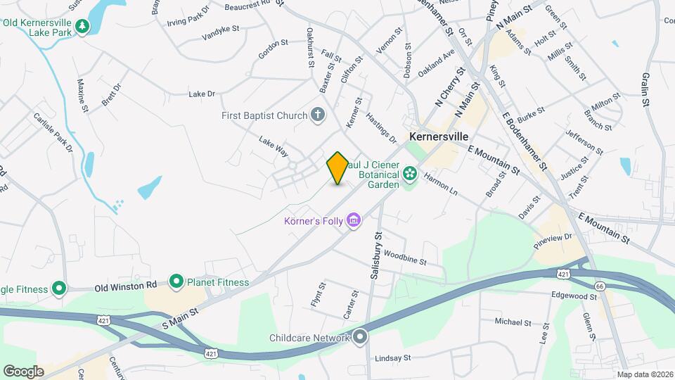 356 S Cherry St Map and Location Details