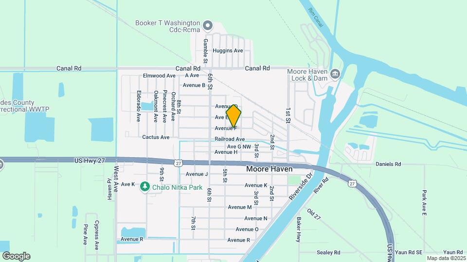 442 Avenue F Map and Location Details