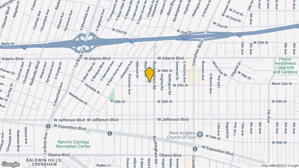 4417 W 29th St Map and Location Details