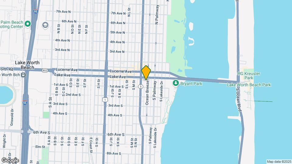 15 N Ocean Breeze Map and Location Details