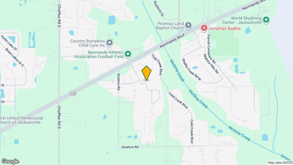 2583 Fox Creek Dr Map and Location Details