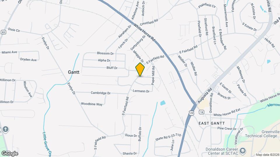 608 S Fairfield Rd Map and Location Details