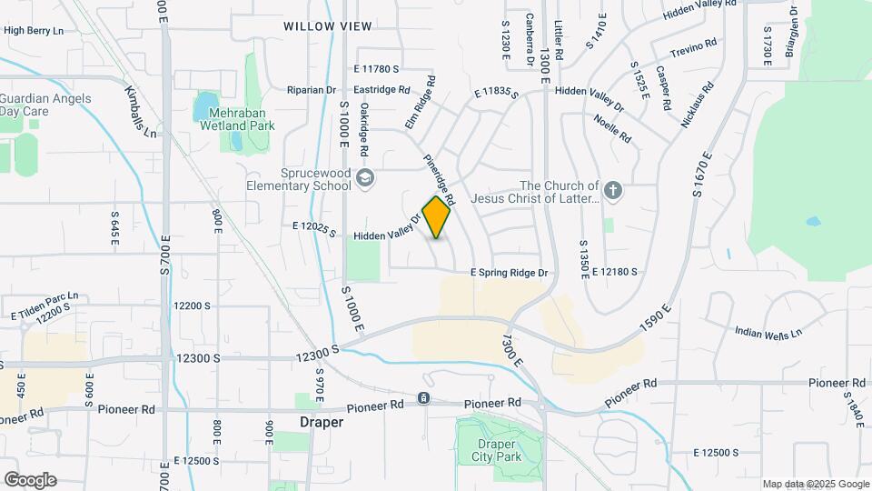 12131 Mill Ridge Rd Map and Location Details