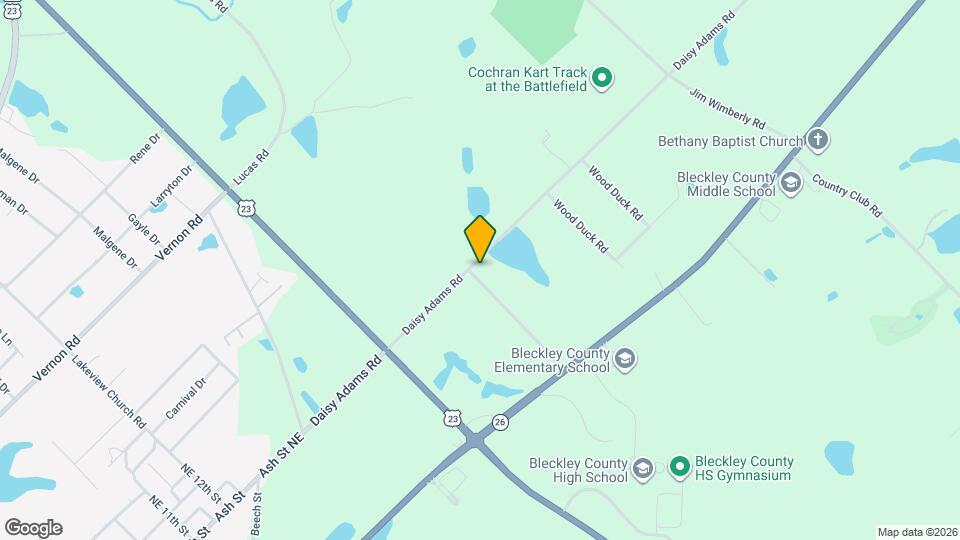 164 Lonnie Bryant Rd Map and Location Details