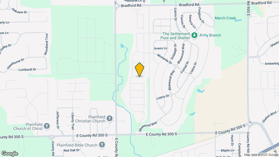 8151 Lupine Dr Map and Location Details