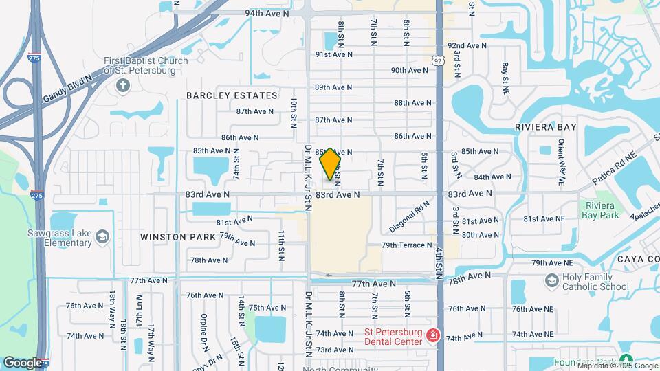 801 83rd Ave N Mapa y Detalles de la Ubicación