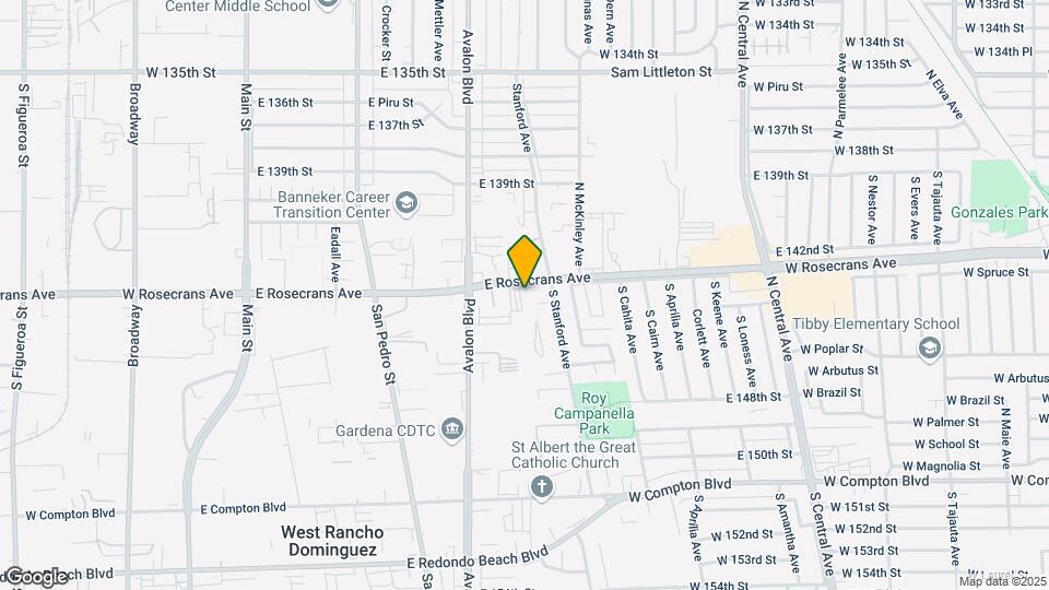 712-718 E Rosecrans Ave Map and Location Details