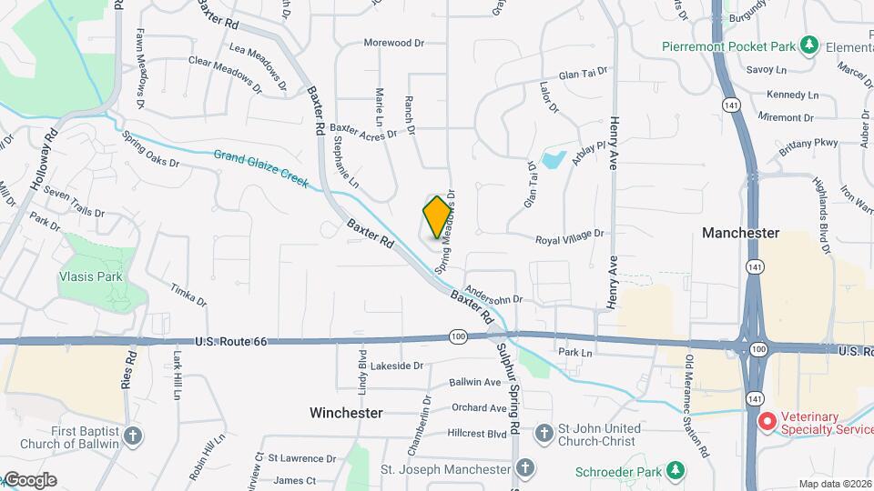 302 Brightsand Ct Map and Location Details