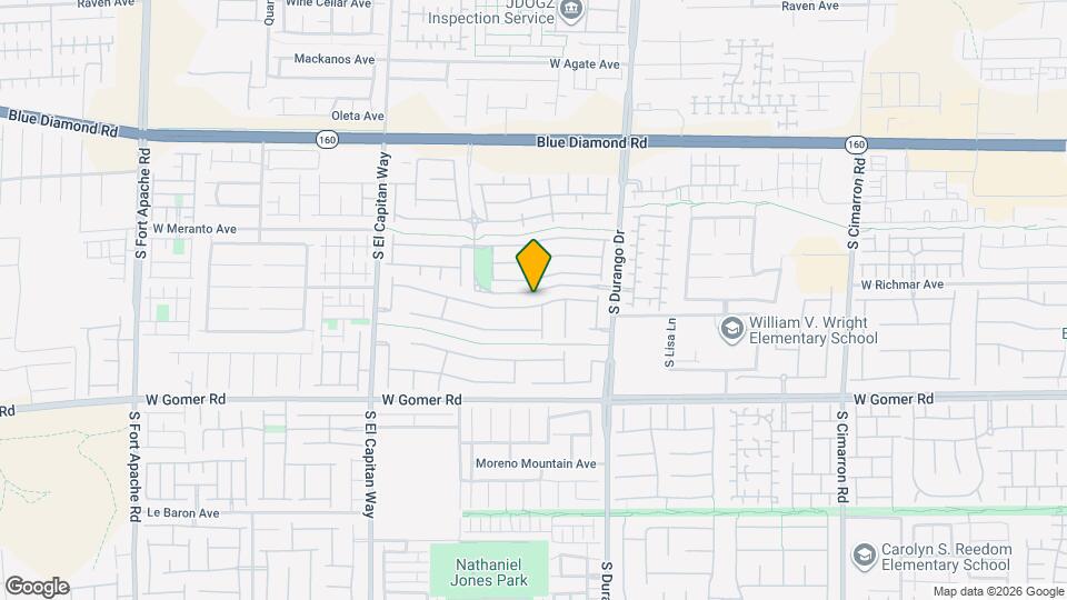8754 Frasure Falls Ave Map and Location Details