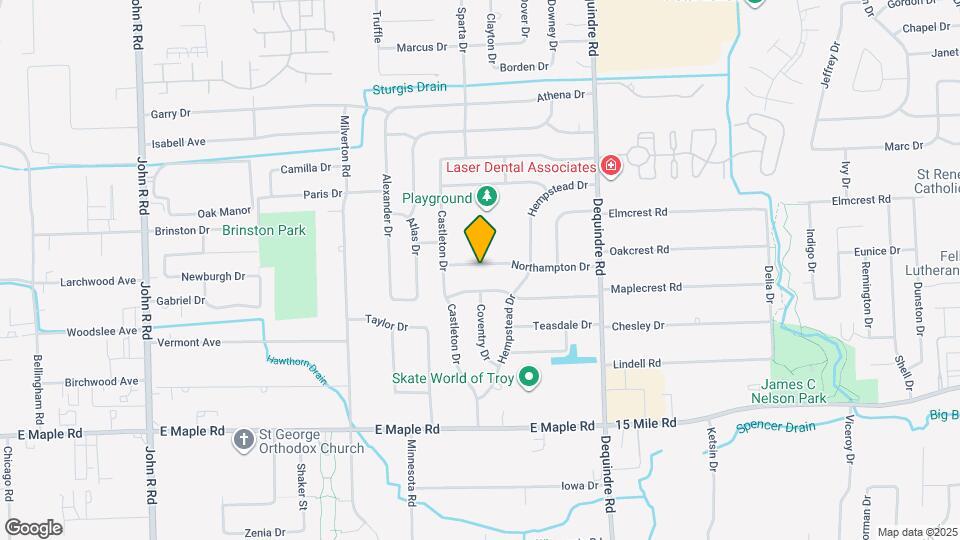 2754 Northampton Dr Map and Location Details