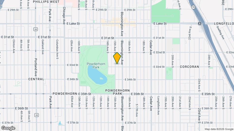 3255 15th Ave S Map and Location Details