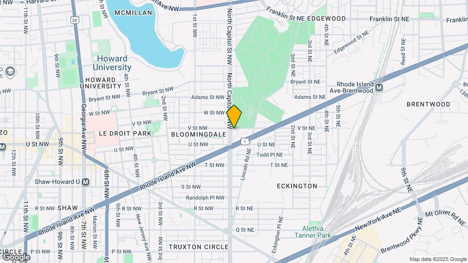 2033 North Capitol St NE Map and Location Details