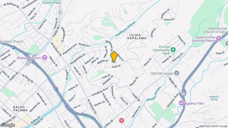 2019 Puna St Map and Location Details