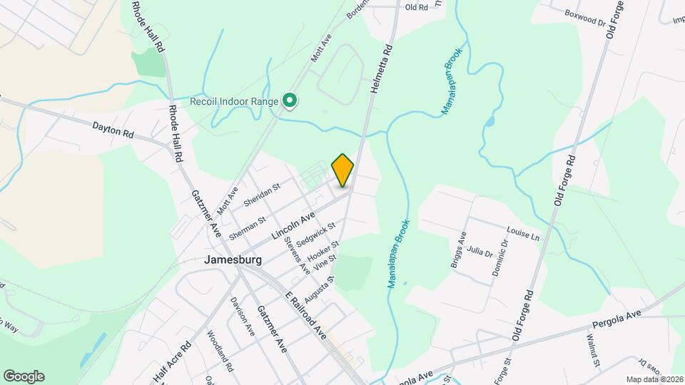 66 Lincoln Ave Map and Location Details