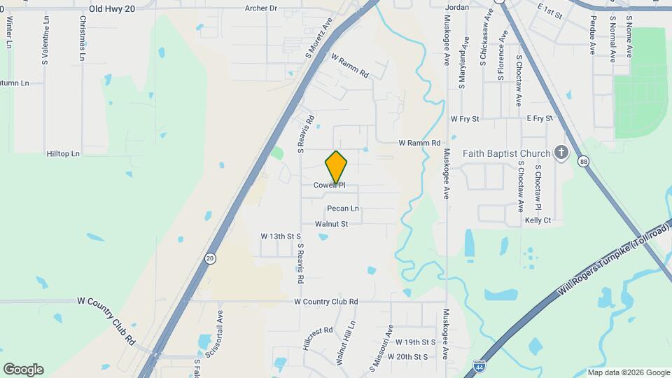 924 Cowell St Map and Location Details