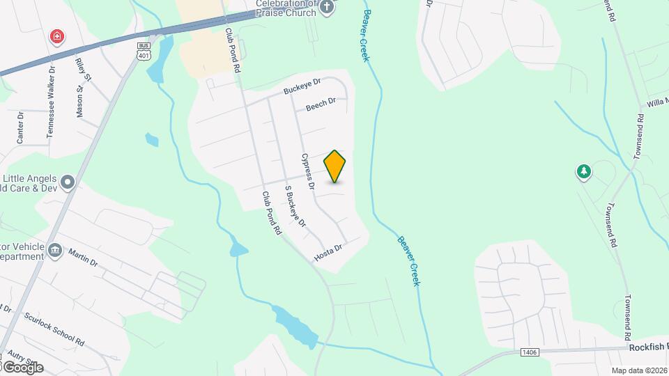 109 Silverberry Ct Map and Location Details