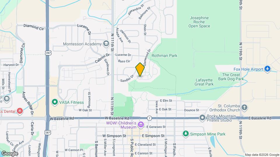 557 Wild Ridge Ln Map and Location Details