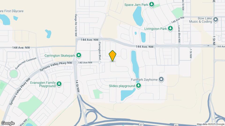 1097-1140 140 Ave NW Map and Location Details