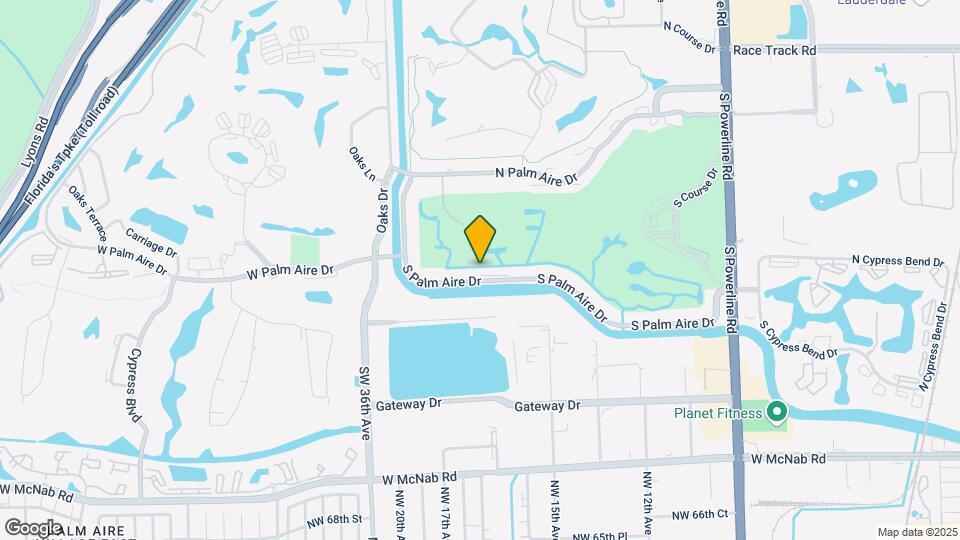 3201 S Palm Aire Dr Mapa y Detalles de la Ubicación