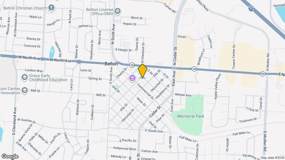 410 B St Mapa y Detalles de la Ubicación