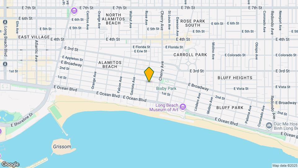 1808-1812 E 2nd St Mapa y Detalles de la Ubicación