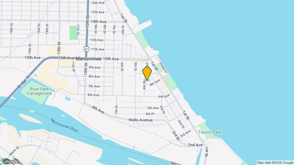 810 4th St Map and Location Details