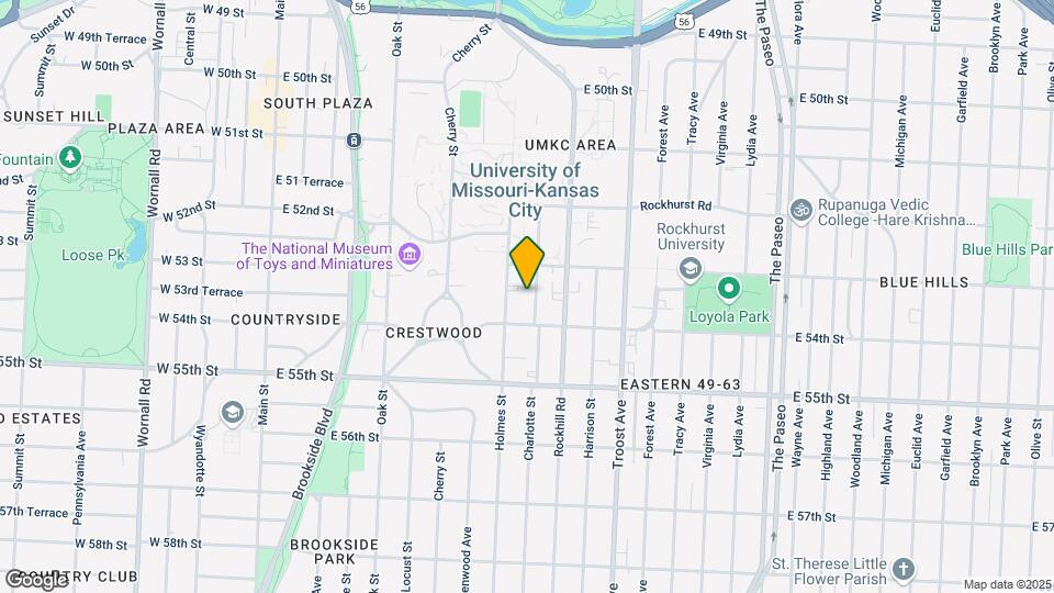 5326 Charlotte St Map and Location Details