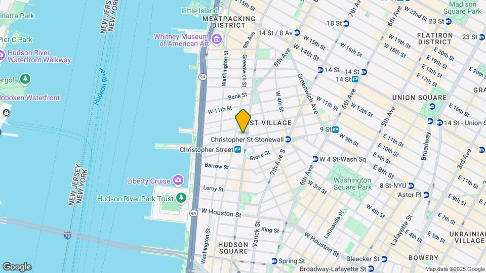 519-525 Hudson St Map and Location Details