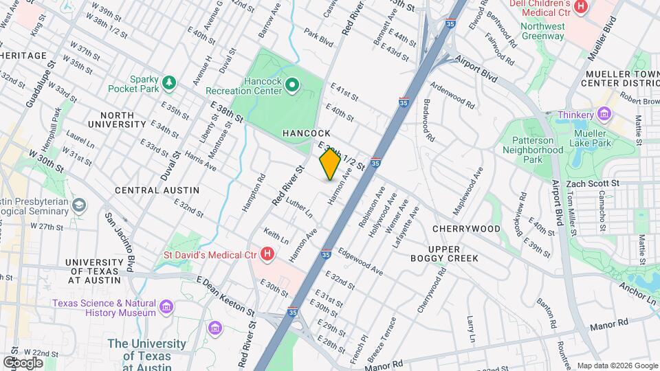 923 E 37th St Map and Location Details