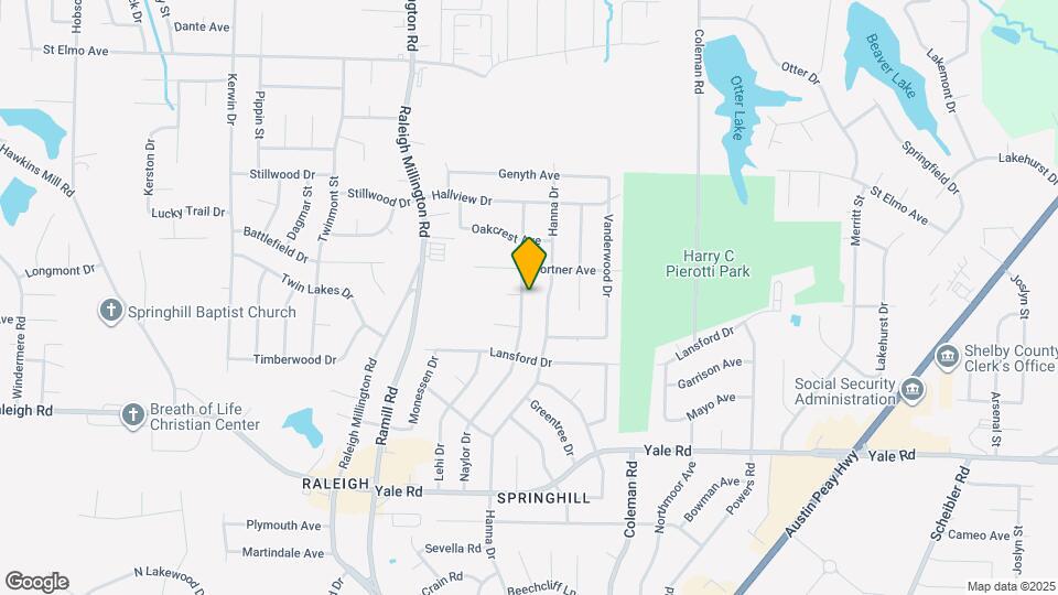 3702 Naylor Dr Map and Location Details