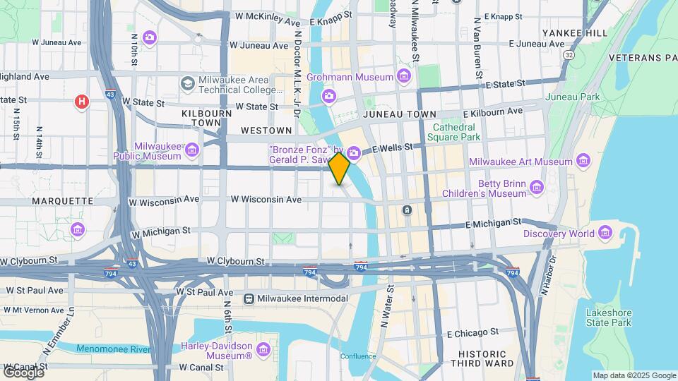 MKE Lofts Mapa y Detalles de la Ubicación