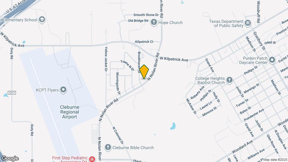 1503 Nolan River Rd Map and Location Details