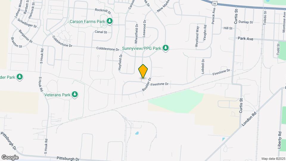 405 Hearthstone Dr Mapa y Detalles de la Ubicación