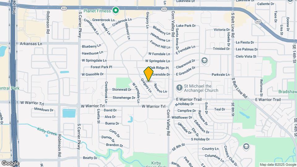 415 Liberty Pl Map and Location Details