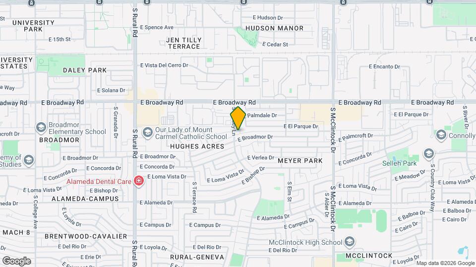 2145 S Dorsey Ln Map and Location Details