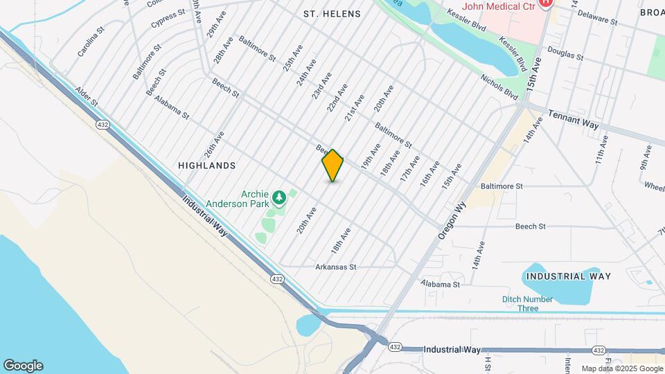 332 20th Ave Map and Location Details