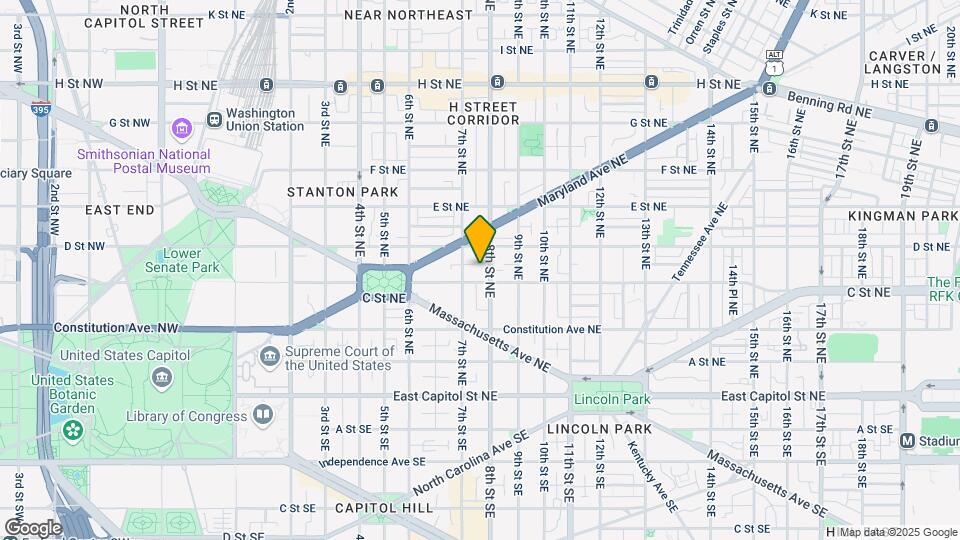 300 8th St NE, Unit 306 Map and Location Details
