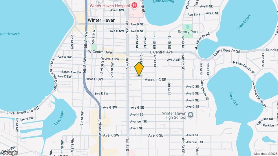 151 Avenue C SE Map and Location Details