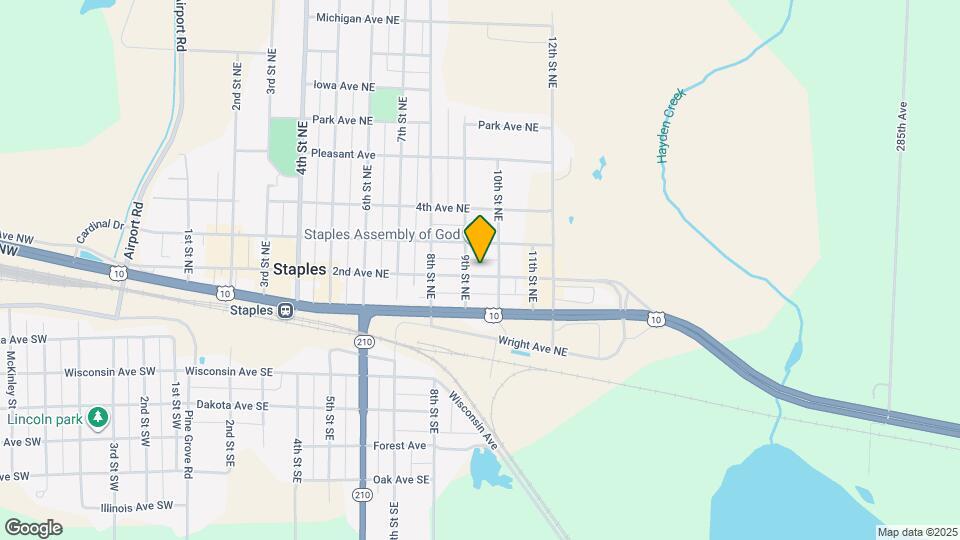 911 2nd Ave NE Map and Location Details