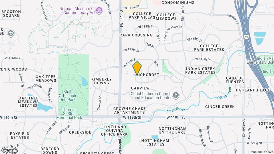 11637 Cody St Map and Location Details