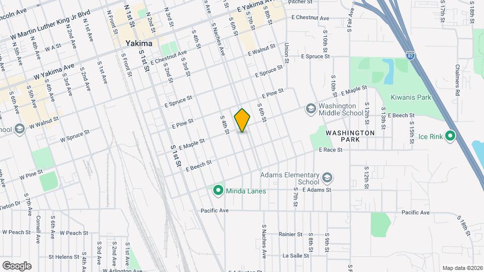 506 S Naches Ave Map and Location Details