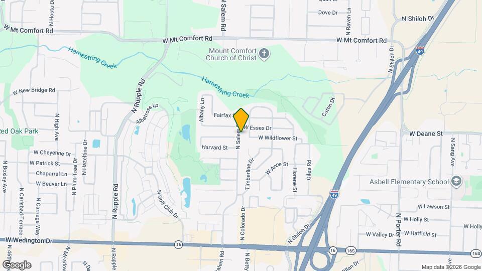 1754 N Salem Rd Map and Location Details